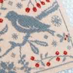 Tapestry Barn - Birds and Berries zoom 3 (cross stitch chart)