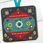 Tapestry Barn - Festive Folk Art Ornaments zoom 1 (cross stitch chart)