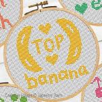 Tapestry Barn - Fruity Hoops - Love Quotes zoom 4 (cross stitch chart)