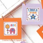 Tapestry Barn - New Baby cards zoom 2 (cross stitch chart)
