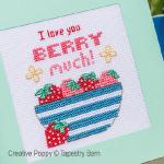 Tapestry Barn - Pun-tastic Greeting cards zoom 3 (cross stitch chart)