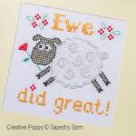 Tapestry Barn - Pun-tastic Greeting cards zoom 4 (cross stitch chart)