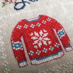 Tapestry Barn - Scandinavian Christmas Sampler zoom 2 (cross stitch chart)