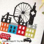 Tiny Modernist - London zoom 2 (cross stitch chart)