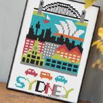 Tiny Modernist - Sydney zoom 1 (cross stitch chart)