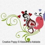 Alessandra Adelaide Needlework - Valentine Passerolli (cross stitch pattern) (zoom 2)