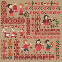 Christmas Mini motif sampler (large)