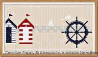 Alessandra Adelaide Needlework - sea banner 1 (cross stitch pattern)