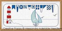 Alessandra Adelaide Needlework - sea banner 2  (cross stitch)