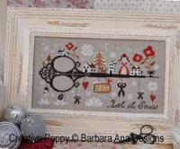 Barbara Ana - Let it Snow (cross stitch pattern chart)