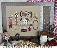 Barbara Ana - Chirpy (since...) &amp; Scissor Fob (cross stitch pattern )