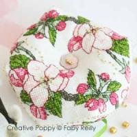 Faby Reilly - Apple Blossom Biscornu (cross stitch pattern )