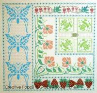 Counted cross stitch pattern by Gracewood Stitches