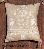 &lt;b&gt;White Christmas&lt;/b&gt;&lt;br&gt;cross stitch pattern&lt;br&gt;by &lt;b&gt;Muriel Berceville&lt;/b&gt;