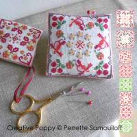 Perrette Samouiloff - Chirpy Bird and Friends - 8 Ornament motifs (cross stitch patterns)