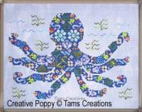 <b>Octopatches</b><br>cross stitch pattern<br>by <b>Tam\'s Creations</b>