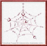 Trappola d&#039;Amore - cross stitch pattern - by Alessandra Adelaide Needleworks