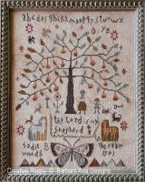 <b>Sadie Woods 1901</b><br>cross stitch pattern<br>by <b>Barbara Ana Designs</b>