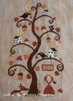 Barbara Ana designs - Autumn Tree (cross stitch chart)