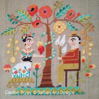Barbara Ana Designs - Frida &amp; Diego (cross stitch chart)