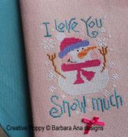 Barbara Ana- I love your Snow much! (cross stitch)