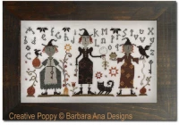 Barbara Ana Designs - Three Witches (cross stitch chart)