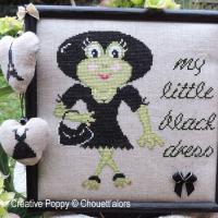 Chouett&#039;alors - My Little Black Dress (cross stitch chart)