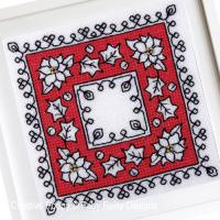 Faby Reilly Designs - Assisi Holly &amp; Poinsettia - Quick Challenge: Assisi Stitch (Needleworkchart)