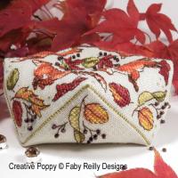 Faby Reilly Designs - Ring a Ring o&#039;Foxes Biscornu (cross stitch chart)