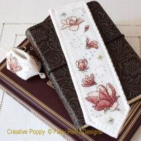 Faby Reilly Designs - Magnolia Bookmark &amp; Fob (cross stitch chart)