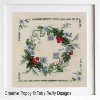Faby Reilly Designs - Winter Wreath (cross stitch chart)