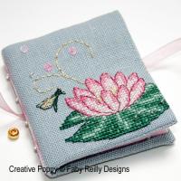 Faby Reilly Designs - Pink Lotus Needlebook (cross stitch chart)
