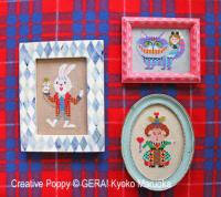 Gera! by Kyoko Maruoka - Alice in Wonderland Miniatures (cross stitch chart)