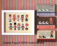 GERA! by Kyoko Maruoka - International Kids II (cross stitch chart)