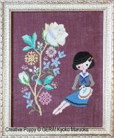 Gera! by Kyoko Maruoka - Roses Embroidery (cross stitch chart)