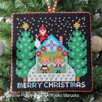 <b>Santa has come - I</b><br>cross stitch pattern<br>by <b>Gera! by Kyoko Maruoka</b>