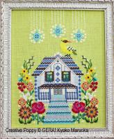 <b>The House with the Mezzanine (Anton Chekhov)</b><br>cross stitch pattern<br>by <b>Gera! by Kyoko Maruoka</b>