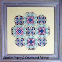 Gracewood Stitches, Kaleidoscopes - K1 (cross stitch pattern chart)
