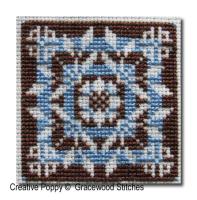Gracewood Stitches - Swatchables - Rondo (Motif &amp; 3 Variations) (cross stitch chart)