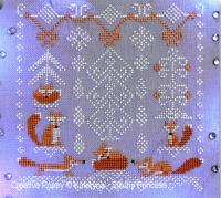 Kateryna - Stitchy Princess - Forest foxes - in Winter (cross stitch chart)
