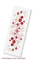 Lesley Teare Designs - Christmas Table Runner (Cross stitch chart)
