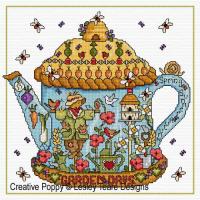 Lesley Teare Designs - Garden days (cross stitch chart)