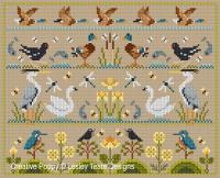 Lesley Teare Designs - Riverside Sampler (Cross stitch chart)