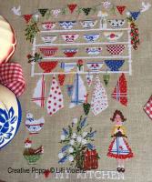 <b>I love my Kitchen</b><br>cross stitch pattern<br>by <b>Lilli Violette</b>