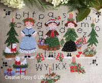 <b>Natale con Te</b><br>cross stitch pattern<br>by <b>Lilli Violette</b>