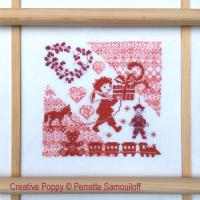 Perrette Samouiloff - The christmas Present (Cross stitch chart)