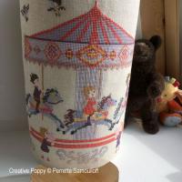 <b>The Merry-go-round</b><br>cross stitch pattern<br>by <b>Perrette Samouiloff</b>