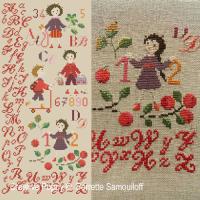Perrette Samouiloff - Schooldays of yore (cross stitch chart)
