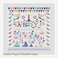<b>Ahoy!</b><br>cross stitch pattern<br>by <b>Riverdrift House</b>