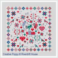 Riverdrift House - Cats &amp; Kittens (cross stitch chart)
